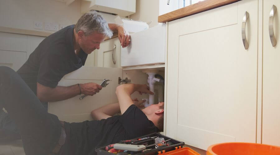 Professional burst pipe repair services in Eddyville, NE